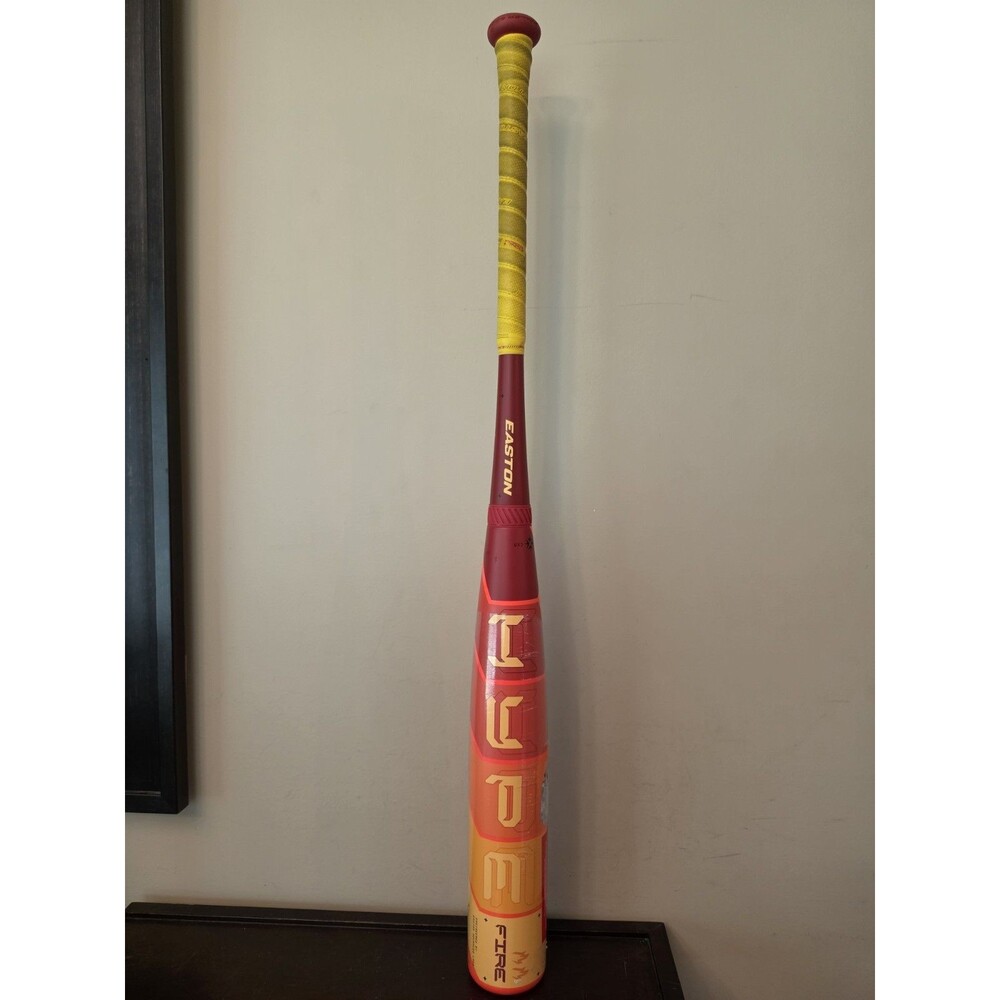 Easton Hype Fire USSSA 2025 Baseball Bat 2 3/4” Red Orange Yellow 32" 27 Oz -5